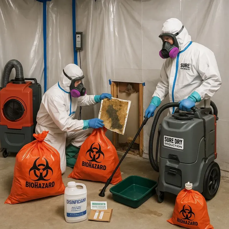 Contaminated Water Handling Protocols process in Marionville, MO